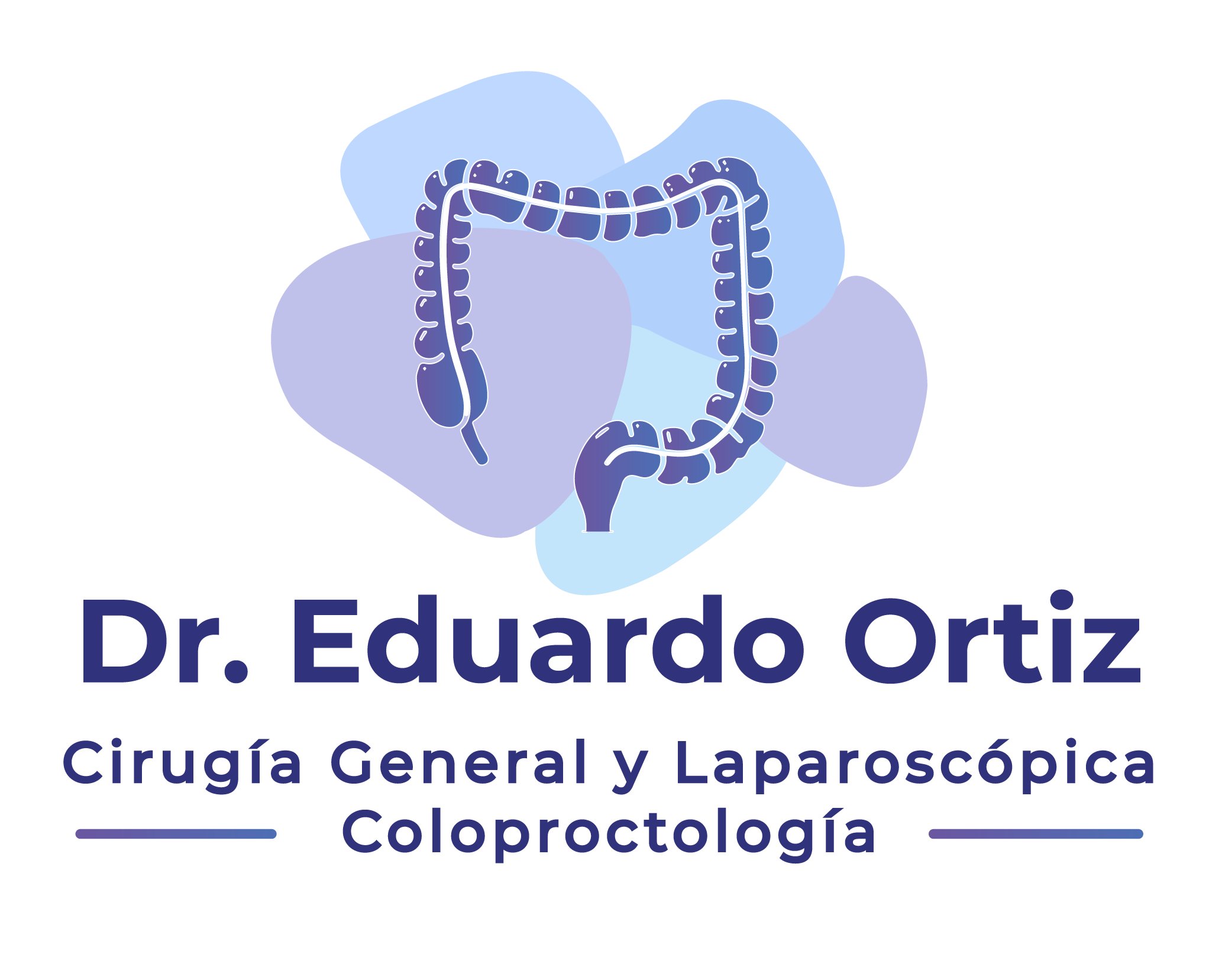 Logo del Dr. Eduardo Ortiz, especialista en cirugía general y coloproctología